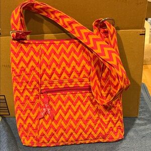 Vera Bradley Hipster Bag with Ziggy Zags Pattern